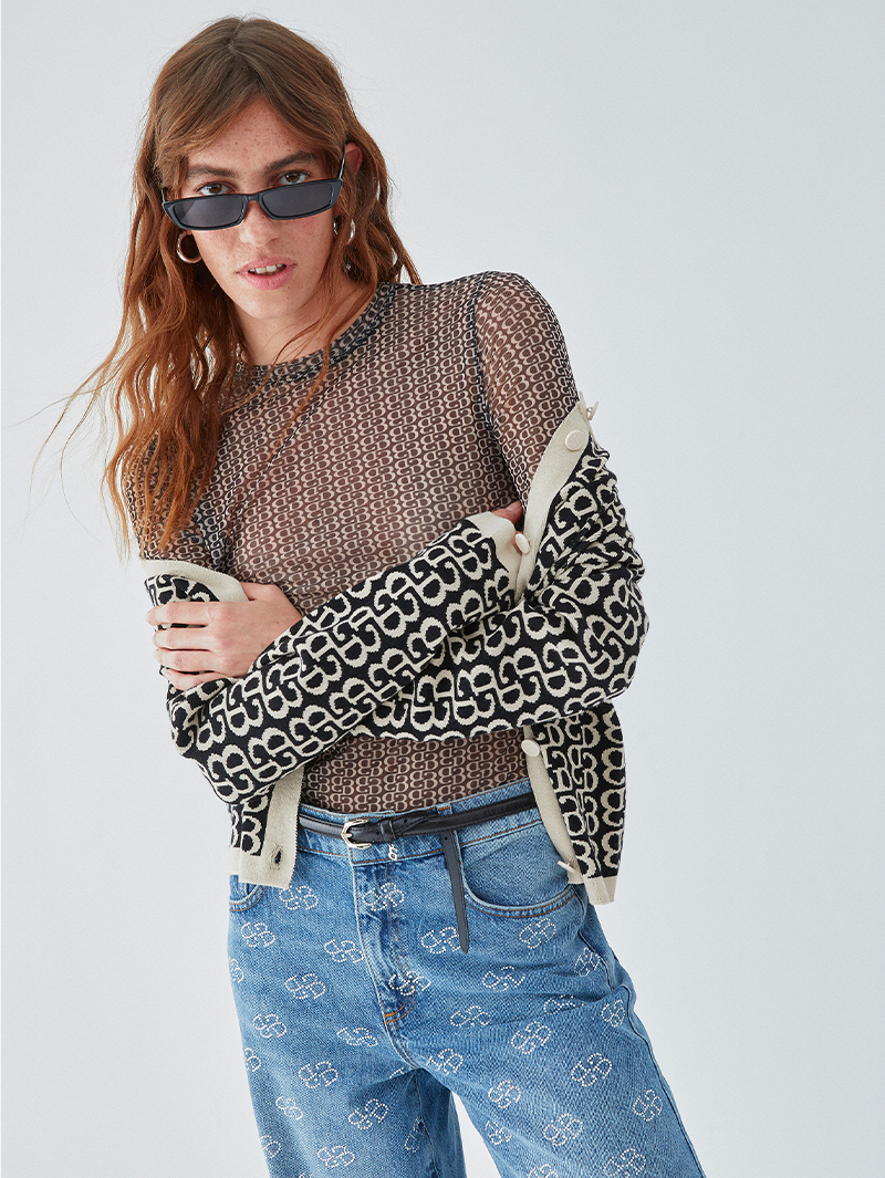 IBlues FW24 Monogram Tops Marina Rinaldi